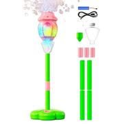 Standing Bubble Machine | Standing Automatic Remote Musical Control Toys with Light | Kids Bubble Machine | for Outdoor Backyard Summer Birthday Beach Pool Park Wedding Front Yard Camping