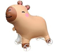 Standing Capybara Balloon, Capybara Birthday Decoration Balloon, Animal Foil Balloon for Kids Birthdays, Balloon Suitable for Kids Parties, Kids Animal Balloon for Running