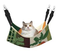 Standing Carrot Printed Pet Hammock - Sleeping Hammock For Cats, Rabbits, Ferrets, Puppies, Small Animals
