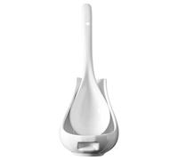 Standing Ceramic Spoon Rest, Dishwasher Safe Spatula Holder, Upright Cooking Utensil Organizer for Stove Top Kitchen Counter Buffet or Restaurant Use, White, 1 Set