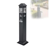 Standing Cigarette Butt Collector with Removable Inner Barrel, Avoid Corrosion, No Bending, for Office Hotel Patio Backyard