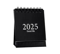 Standing Desk Calendar, Standing Calendar | Turn Pages 360 Degrees Turning the Desk Calendar - 2025 Fold-Up Calendar for Classroom, Portable, Up