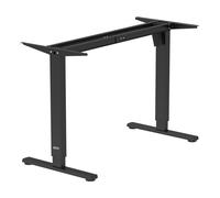 Standing Desk Frame Electric Height-Adjustable without Tabletop Black