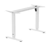 Standing Desk Frame Electric Height-Adjustable without Tabletop White