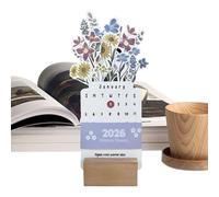 Standing deskCalendar - Desktop Planner Organizer, Multi Scenario Office Stationery Accessory | Durable Standing deskCalendar For Home Office Students Professionals School Work Schedule Planning