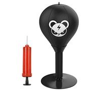 Standing Desktop Punching Bag, Stress Relief Boxing Bag for Desk, Desk Bag with Strong Suction Cup and Air Pump, for Kids, Teenagers, Adults