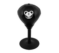 Standing Desktop Punching Bag With Strong Suction Cups 40cm Stress Buster Desktop Punching Bag PU Vertical Boxing Speed Ball Stress Buster Relief With Stand Boxing Ball For Friends Or Coworker