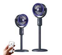 Standing Fan 5 Speeds 90° Manual Vertical 180° Oscillating Adjustable