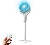 Standing Fan 5 Speeds 90° Manual Vertical 180° Oscillating Adjustable