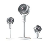 Standing Fan for Bedroom, Dual-purpose, 5-Speed USB Whole Room Air Circulator with remote Oscillation & Adjustable Height(White-Smart version)