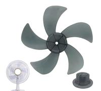 Standing Fan Leaf Replacement - Wind Blower Part, Universal Translucent Attachment Assembly, Electric Ventilator Winged Rotor Balancing Hardware | Cooling Airflow Sweeper Accessory For T