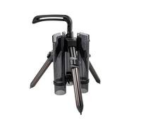 Standing Fishing Rod Holder - Aluminum Floor Stand, Śupport Foldable Triangular Rod, Telescopic Organizer 3 Feet, Šupport Đe Lure Portable & Sea | Şupport DГ©e