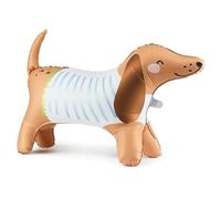 Standing Foil Balloon Dachshund, 89 x 58 cm, Matte Finish, Self-Sealing
