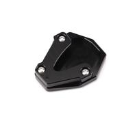 Standing For Benelli TRK502 TRK 502 2020 2021 Motorcycle Accessories Kickstand Foot Side Stand Extension Pad Support Plate Side panel(Black A)