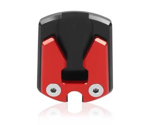 Standing For Yamaha XMAX125 MAX 155 XMAX200 XMAX300 Motorcycle Kickstand Foot Side Stand Extension Pad Support Plate Side panel(Rosso)