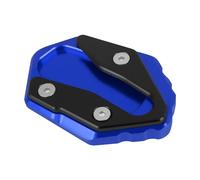 Standing For Yamaha YZF-R3 2022 2023 Motorcycle Accessories Kickstand Support Plate Foot Side Stand Enlarge Extension Pad Side panel(Blu)