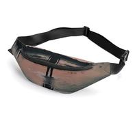 Standing in The Lake Belt Bag with Adjustable Strap, Lightweight Travel Crossbody Bags, Hands-Free Mini Fanny Packs in Running Gym