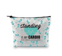 Standing is My Cardio Pots Awareness Gift Pots Syndrome Warrior Gift Pots Medical Bag Dysautonomia Makeup Bag (Standing is My Cardio ku)