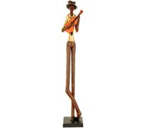 Standing Jazz Band Strings Guitar Hill Interiors Dark Brown One Size