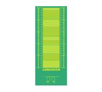 Standing Jumping Mat, 0.9M Wide Sports Long Jump Mat for Home Gym Flooring,Wear-Resistant Physical Training Pad(Green,3.5x0.9m/137.8x35.43in)