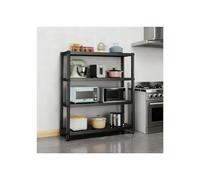 Standing Kitchen Shelf Corner Kitchen Rack Kitchen Sto nizer with Worktop Ideal for Restaurants & Home Kitchens 50x40x120CM & Space-Saving