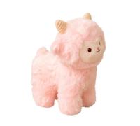 Standing Lamb Plush Small Stuffed Animal Soft Fur Figure with Four Leg