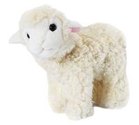 Living Nature Small Lamb, Realistic Soft Cuddly Farm Toy, Naturli Eco-Friendly Plush, 16.5cm