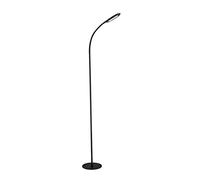 Standing lamp LED Floor Lamp with 3 Colors, Adjustable LED Floor Light, Reading Standing Lamp for Sewing Living Room Bedroom Office Floor Lamps Black Tall Standing Pole Light (Color : Black)
