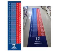 Standing Long Jump Mat, Flooring Mat for Physical Training,Indoor Jumping Measure Attachment