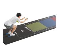 Standing Long Jump Mat, Non Slip Exercise Measuring Mat, Carpeted Long Jump Practice Test Pad, Jump Rope Training Workout Board for Home Gym Floor (Color : Kids)