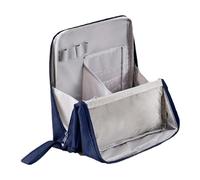 Standing Makeup Bag, Large Capacity Cosmetic Bag, Waterproof Toiletry Pouch 23x6.5x22cm/9.06x2.56x8.66 Inches Multi-Purpose Storage/Travel-Friendly & Portable for Stationery
