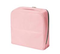 Standing Makeup Bag | Large Vertical Toiletry Case with Dividers | Make Up Storage Bag | for Skincare Brushes Lipstick Eyebrow Pencil Commuting Business Trip Fitness Gym