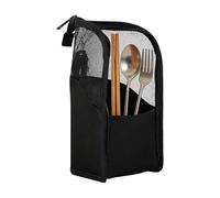 Standing Makeup Bag, Waterproof Cosmetic Pouch, 5.31 x 5.12 x 9.65 Inches Compact with Storage, Sturdy Fabric with Zipper, Stylish Travel Accessory, Toiletry Bags for Camping, Weekend, Getaway