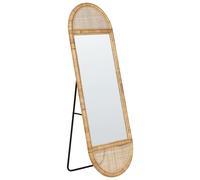 Standing Mirror BARGES Rattan Natural