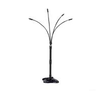 Standing Misting Cooling System with 26.2ft Line, Adjustable Height 17-26 inch & Direction, Brass Nozzles for Garden Pool Pets