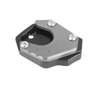 Standing Motorcycle Kickstand Extension Foot Side Stand Pad Support Enlarge For CB650R CB300R CB500X CB500F CB400X Side panel(Titanium)