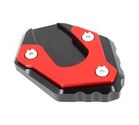 Standing Motorcycle Kickstand Extension Pad Foot Side Stand Enlarge Support Plate For Yamaha FJR1300 FJR 1300 2001-2019 Side panel(Red a)