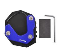 Standing Motorcycle Kickstand Extension Pad For CB 750 For Hornet 2023-2026 Side Stand Support Plate Enlarger Accessories Side panel(Blu)