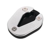 Standing Motorcycle Kickstand Foot Side Stand Extension Pad Support Plate Enlarge Accessories For S1000RR 2019-2023 Side panel(Black)