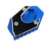 Standing Motorcycle Kickstand Foot Side Stand Extension Pad Support Plate For Kymco For Downtown 200i 300i 350i 300 350 Side panel(Blu)