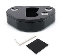 Standing Motorcycle Kickstand Side Stand Foot Extension Enlarger Plate Pad Support Aluminum For Yamaha XJR1300 2000-2013 Side panel