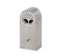 Standing OutdoorStainless Steel Wall-mounted Ash Column Vertical Ashtray Cigarette Butt Extinguisher Bucket Cigarette Butt Holder