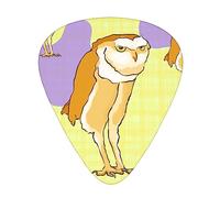 Standing owl the 12-piece guitar picks include three picks: thin, medium and heavy. suitable for electric, acoustic and bass guitars of all strengths