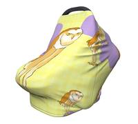 Standing Owl Versatile full-print Stroller Chair Cover/Nursing Cover, specially designed for your baby