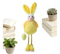 Standing Rabbit Figurine - Polyester Easter Bunny Doll, Spring Table Decoration, Festive On The Desk Shelf, Lightweight Festive Embellishment | For Home, Party, Children's Room, Dining Table