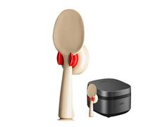 Standing Rice Spoon - Suction Cup Standing Rice Serving Spoon, Without Drilling Work For Storage, Serving Accessories For Cooking Pans Suitable For Women, Men, Boys, Family and Friends