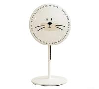 Standing Round Electric Fan Cover, Washable Dustproof Storage Protector with Adjustable Drawstring, Breathable Polyester Shield for Floor Vertical Fans(Beige Short)