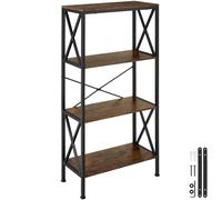 Standing shelf Barry 61.5x31.5x133.5cm with 4 tiers