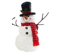 Standing Snowman Christmas Decoration Something Different White One Size