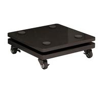 Standing Speaker Stand with Subwoofer Isolation Base and Universal Caster for Homes, Offices, Cinemas, and Concert Halls - 2 Floors